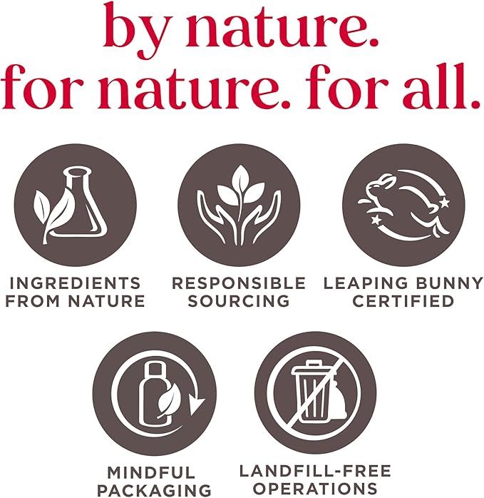 Burt's Bees Beeswax Lip Balm with natural ingredients and eco-friendly certification badges