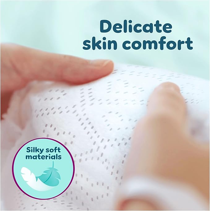 Pampers Premium Protection Size 5 nappies, 54 pack with silky soft materials