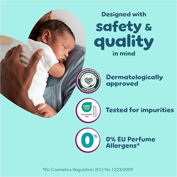 Pampers Premium Protection Size 5 nappies, 54 pack, dermatologically approved
