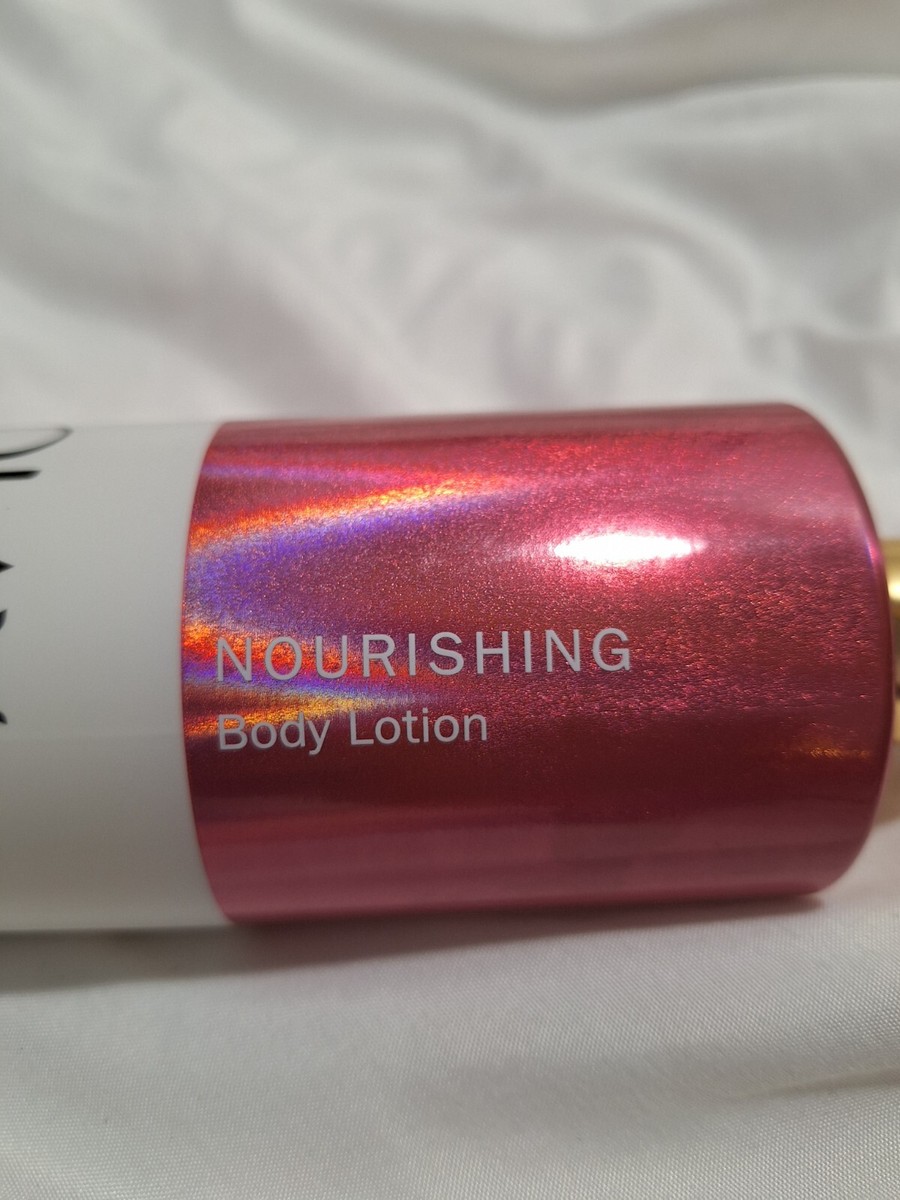 Olay Nourishing Body Lotion 17oz pump bottle, burgundy metallic packaging