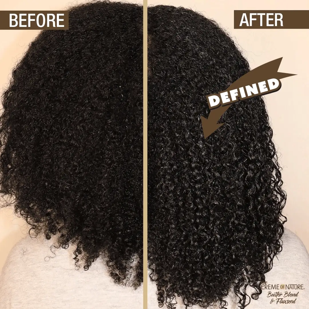 Creme of Nature Butter Blend & Flaxseed Shampoo 12 oz bottle