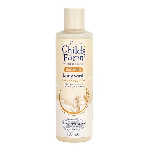 Child's Farm OatDerma body wash 250ml fragrance-free sensitive skin