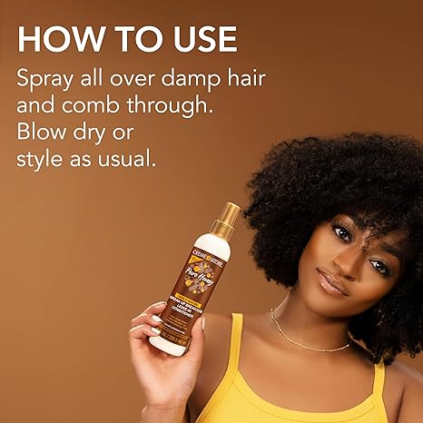 Creme of Nature Honey Break Up Breakage Leave In Conditioner spray bottle 236ml gold