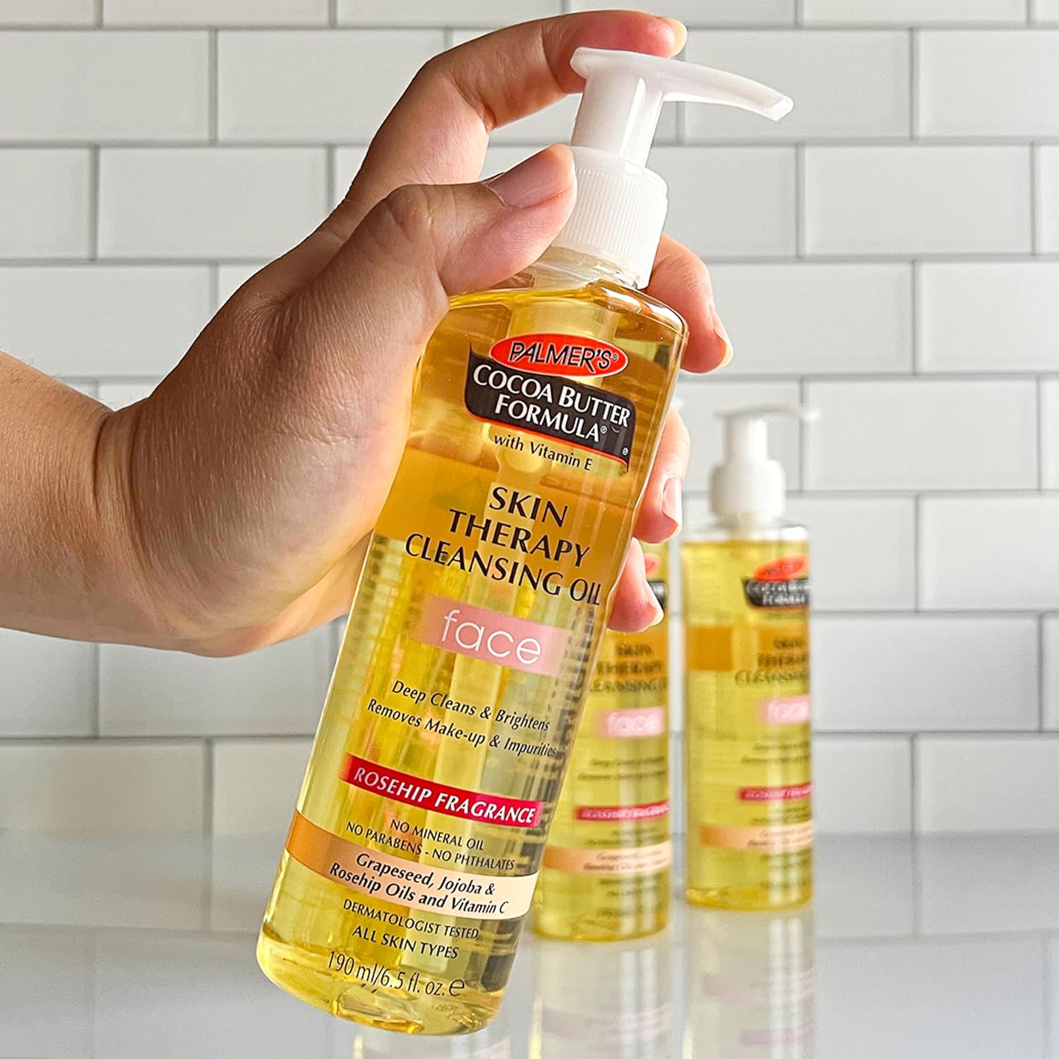 Palmer's Cocoa Butter Formula Skin Therapy Cleansing Oil Face 190ml
