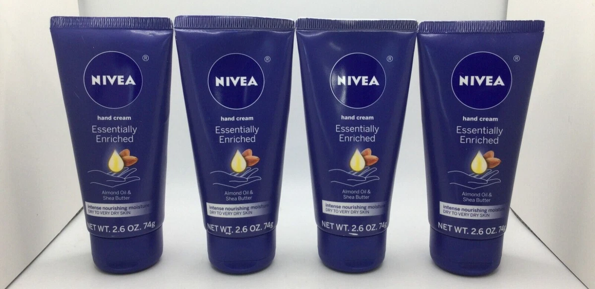 Nivea Essentially Enriched hand cream with almond oil and shea butter 2.6oz