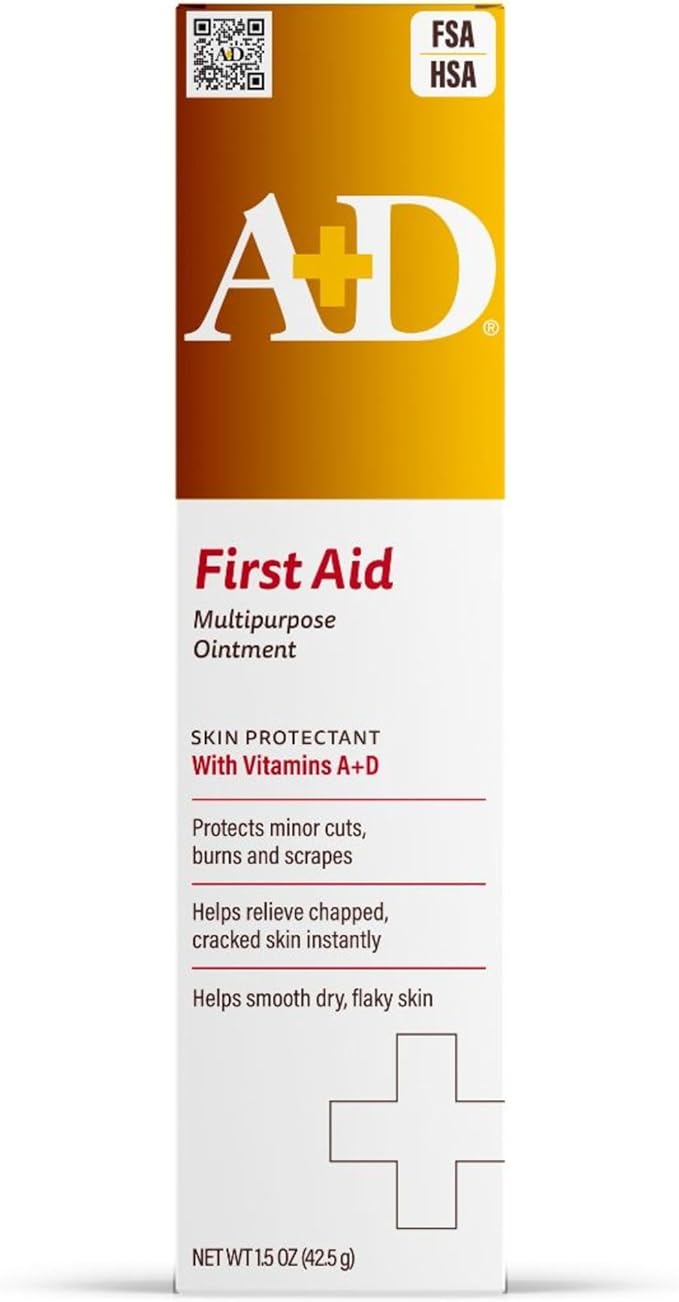A+D First Aid Multipurpose Ointment 1.5oz with Vitamins A and D