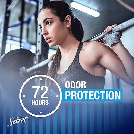 Secret Outlast clear gel deodorant 2.6oz hygienic fresh 72 hours protection