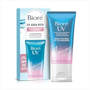 Biore UV Aqua Rich SPF30 weightless moisturiser 1.7 fl oz tube