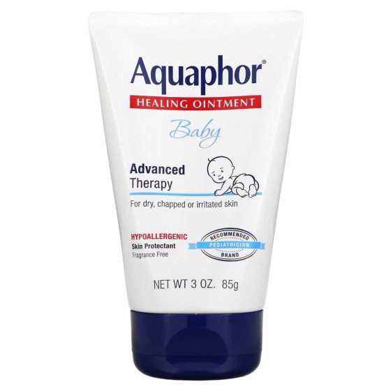 Aquaphor Baby Healing Ointment 3oz tube white and blue packaging