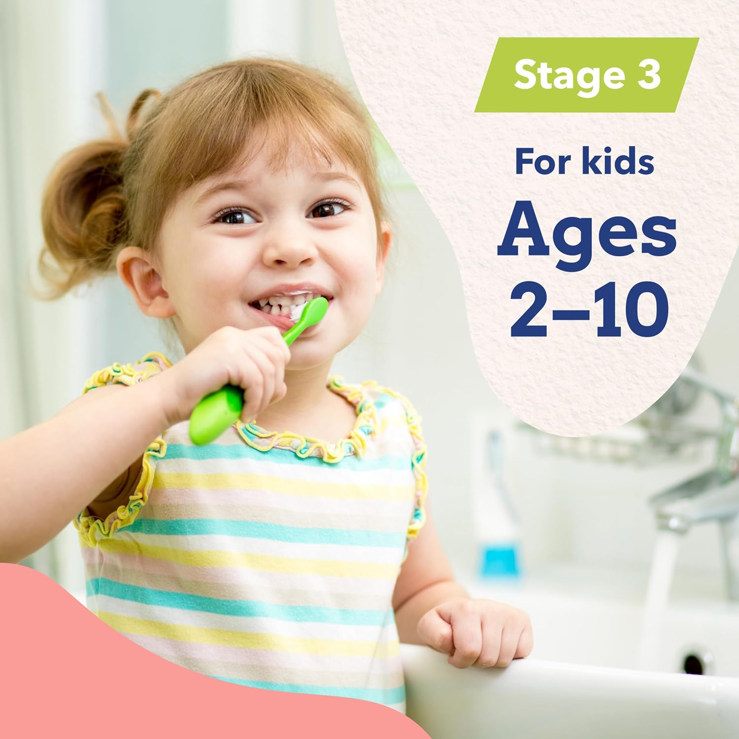 Orajel Cocomelon training toothpaste and green toothbrush set 1oz Stage 3
