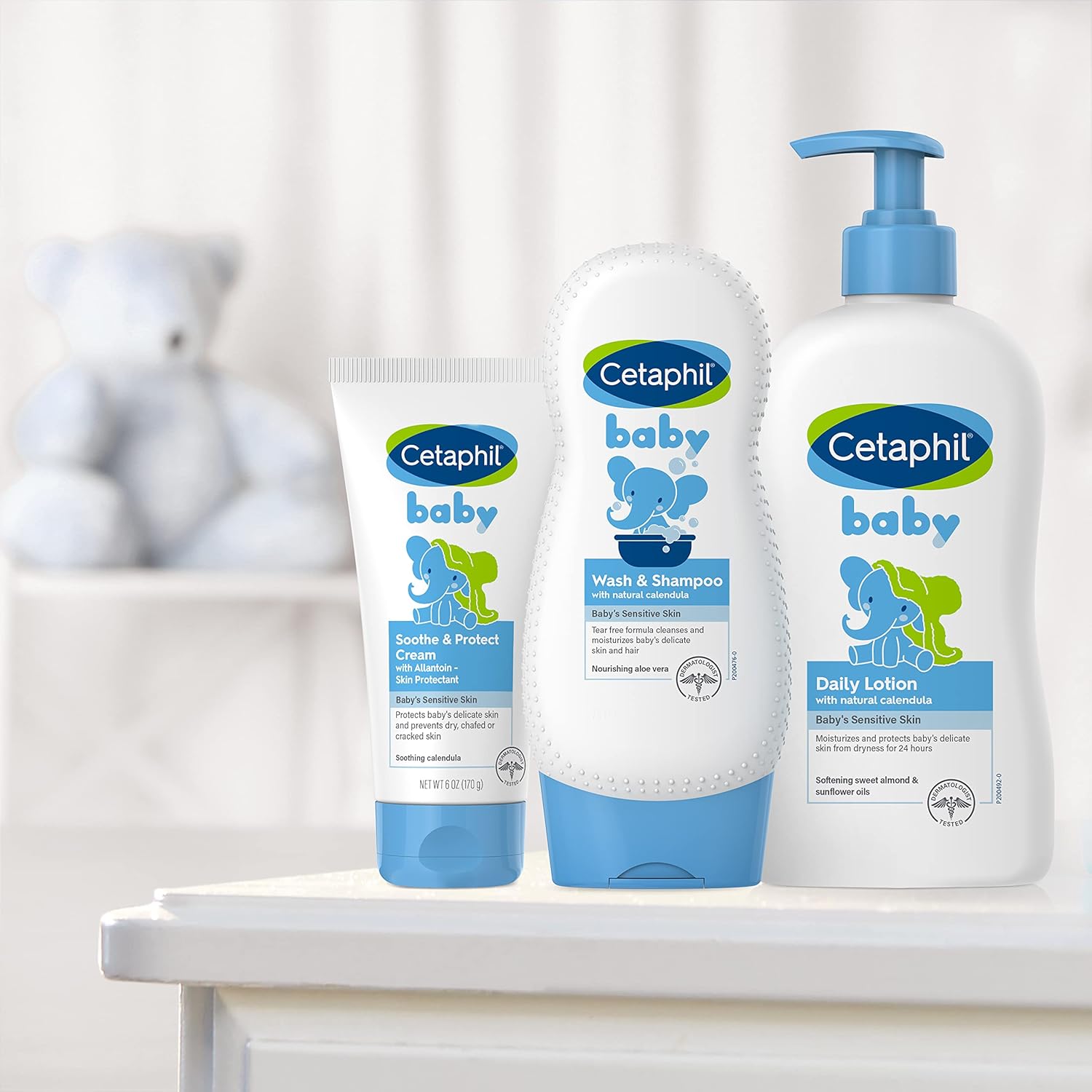 Cetaphil Baby Soothe & Protect Cream with Allantoin, 6 oz tube
