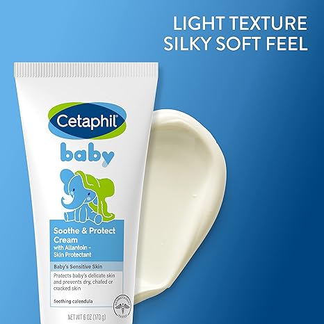 Cetaphil Baby Soothe & Protect Cream with Allantoin, 6 ounce tube