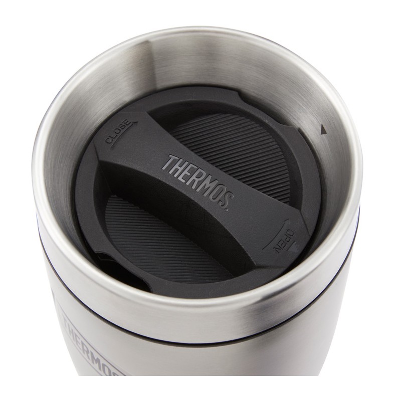 Thermos Icon 470ml thermal travel mug with handle, white