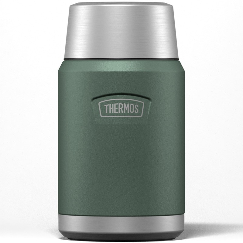 Thermos Icon food thermal flask 710ml forest green with stainless steel lid