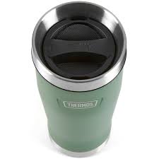Thermos Icon 470ml thermal travel mug green forest matt finish