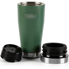 Thermos Icon thermal travel mug 470ml green forest matt with lids