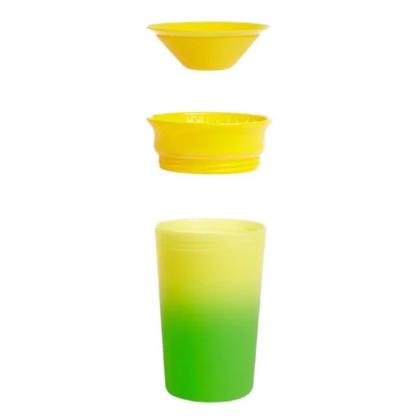 Munchkin Miracle 360 Trainer Changing Color Cup yellow to green