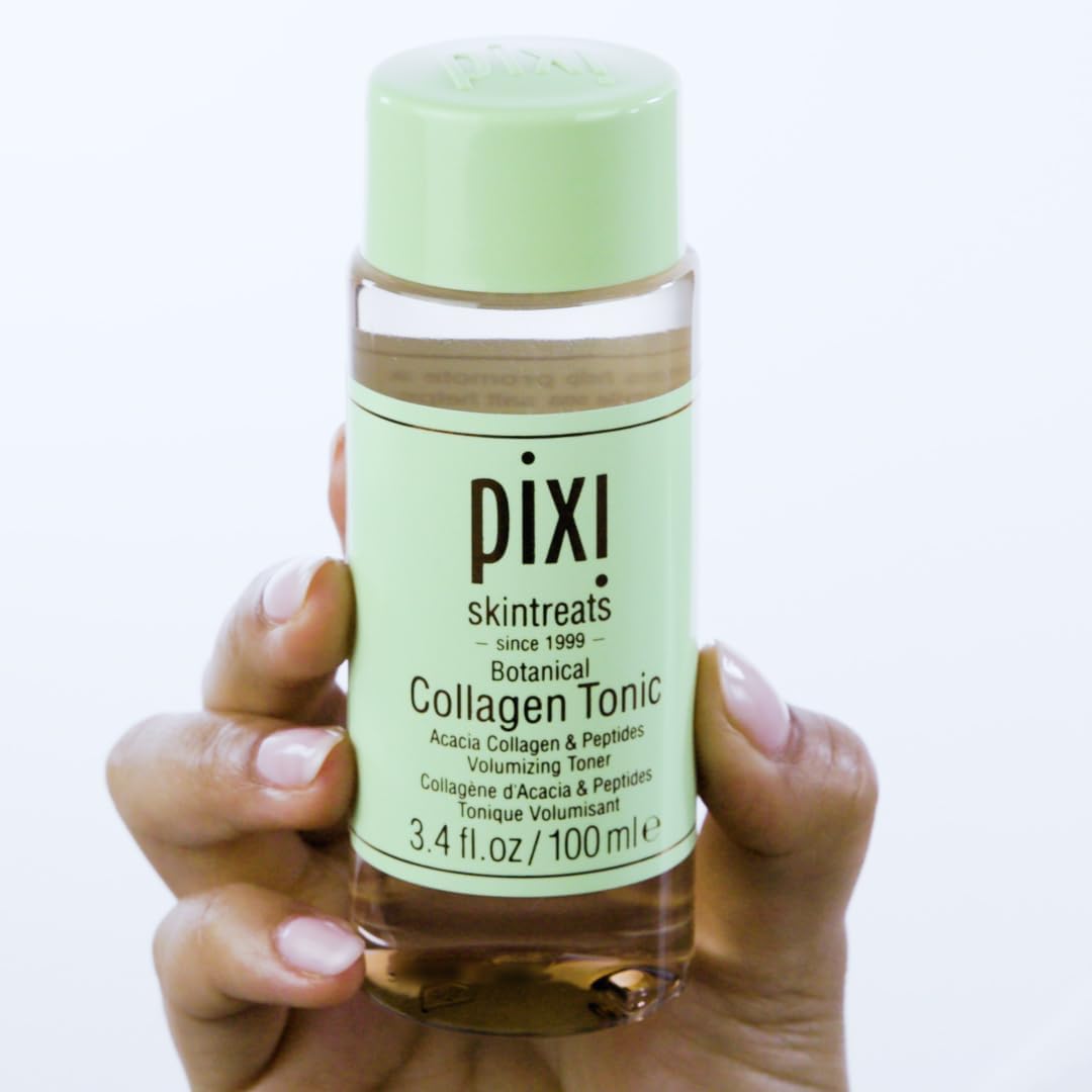 PIXI Botanical Collagen Tonic 100ml volumising skincare toner bottle