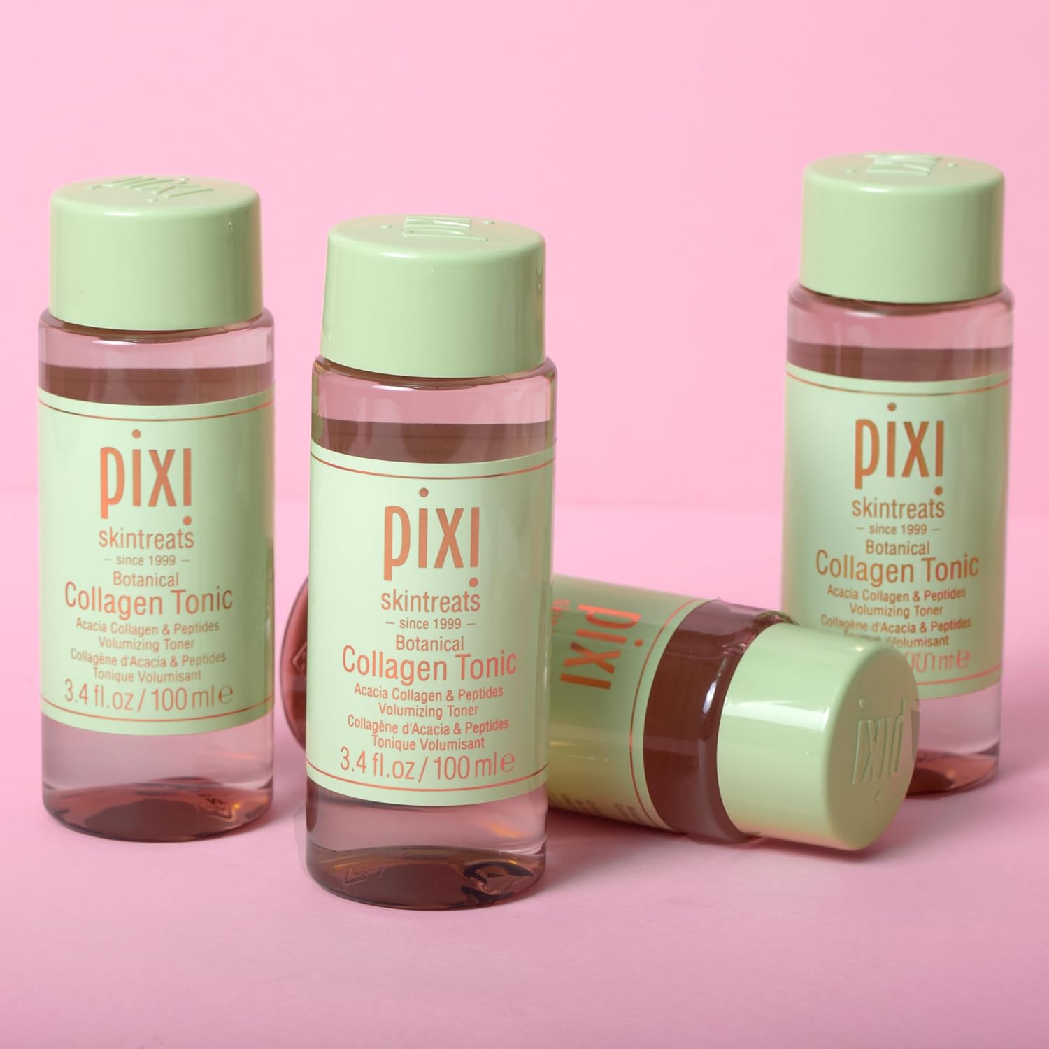 PIXI Botanical Collagen Tonic volumising toner with acacia collagen and peptides