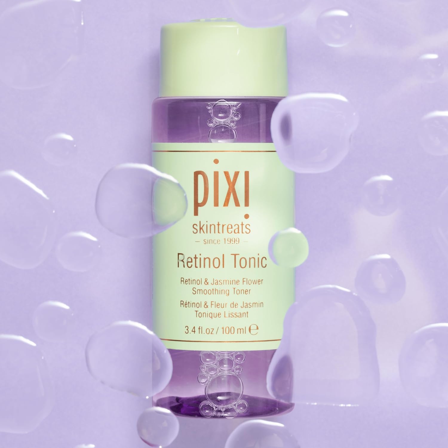 PIXI Retinol Tonic 100ml facial toner with retinol and jasmine flower