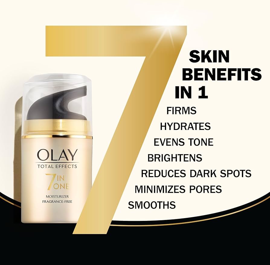 Olay Total Effects 7 in 1 anti-ageing moisturiser SPF 15, 50ml cream jar