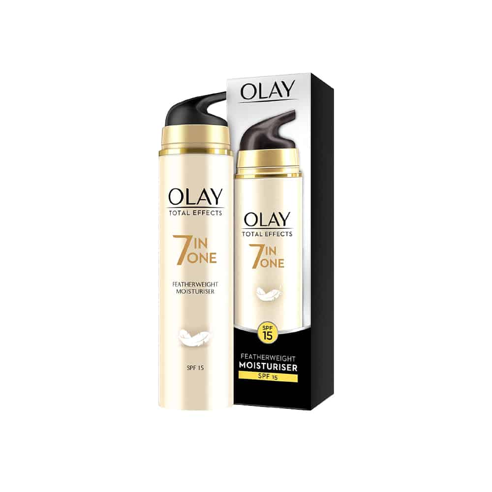 Olay Total Effects 7 in 1 Featherweight Moisturiser SPF 15, 50ml bottle