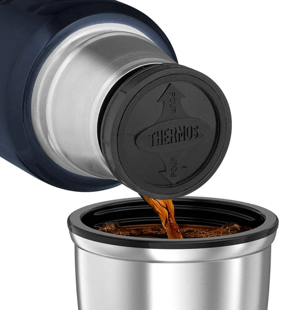 Thermos Stainless King Flask 1.2 litre midnight blue insulated flask